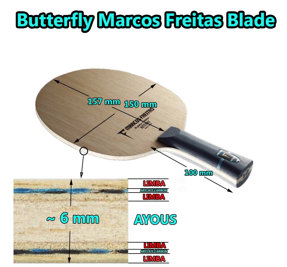 Butterfly Marcos Freitas ALC Review – Table Tennis Blades